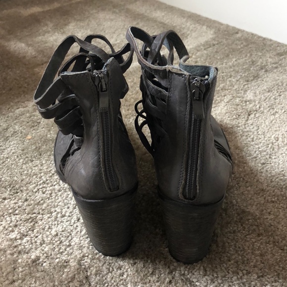 Free People Carrera Heeled Bootie - leather - Picture 4 of 8